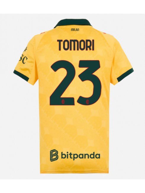 Ženski Nogometna dresi replika AC Milan Fikayo Tomori #23 Tretji 2025-26 Kratek rokav Ženski Nogometna dresi replika AC Milan Fikayo Tomori #23 Tretji 2025-26 Kratek rokav